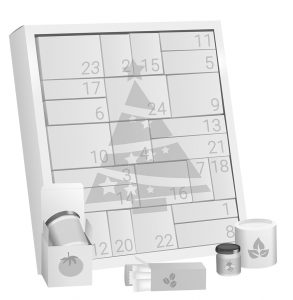 Adventskalender-Verpackung Food
